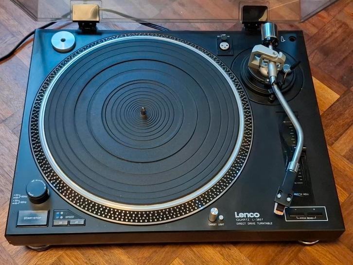 Lenco L-3807 draaitafel, Audio, Tv en Foto, Platenspelers, Zo goed als nieuw, Overige merken, Ophalen of Verzenden