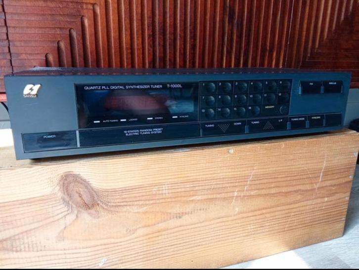 Sansui Tuner - T-1000L Stereo - 10watts - SN 508111492/', Audio, Tv en Foto, Tuners, Zo goed als nieuw, Ophalen of Verzenden