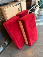 3 ‘trein’ bankjes zittingen, Ophalen, Gebruikt, 100 tot 125 cm, Stof