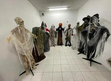 Verzameling halloween poppen (10x) beschikbaar voor biedingen