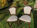 2 stoelen hout, Huis en Inrichting, Stoelen, Ophalen, Twee, Overige kleuren, Zo goed als nieuw