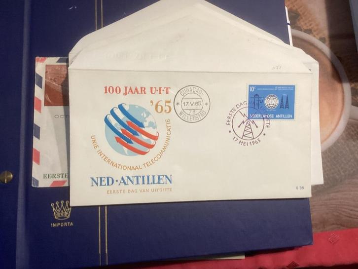 No4604 Nederlandse Antillen E35 Heb ook van Nederland jaarg, Postzegels en Munten, Postzegels | Eerstedagenveloppen, Onbeschreven