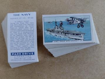 The Navy complete set 48 vintage cigarette cards 1937  beschikbaar voor biedingen