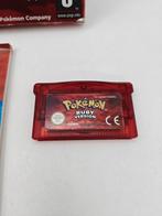 Pokemon Ruby Gameboy Advance CIB, Spelcomputers en Games, Games | Nintendo Game Boy, Avontuur en Actie, ., 1 speler, Ophalen of Verzenden