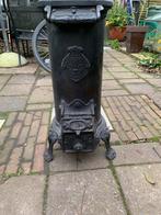 Potkachel salemander, Huis en Inrichting, Kachels, Ophalen, Gebruikt, Vrijstaand, Hout