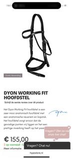 Dyon working fit hoofdstel, Dieren en Toebehoren, Paarden en Pony's | Hoofdstellen en Tuigage, Ophalen of Verzenden, Zo goed als nieuw