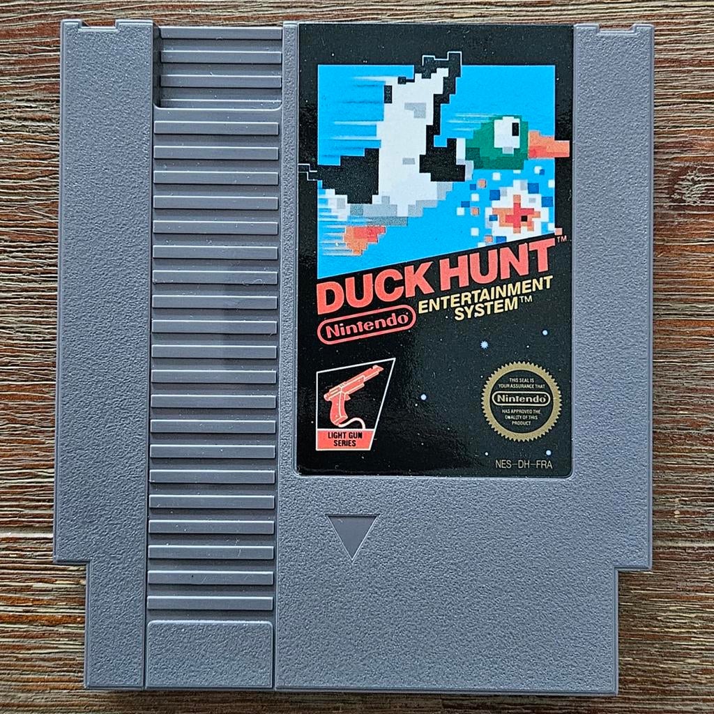 Nintendo NES Duck Hunt, origineel spel en werkend., Avontuur en Actie, 1 speler, Ophalen of Verzenden, Zo goed als nieuw