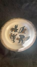 R Daniels porselein bord Boch 1954, Ophalen of Verzenden