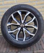 Licht metalen velgen met gemonteerde winterbanden, Ophalen, Banden en Velgen, 17 inch, Winterbanden