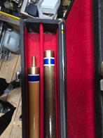 Luxe kwaliteits biljartkeu in koffer, Sport en Fitness, Biljarten en Poolen, Ophalen of Verzenden, Keu of Ballen