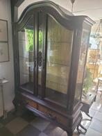 vintage vitrinekast 2-delig, Ophalen, Heikant 21 Kaatsheuvel, 100 tot 150 cm, Belle Vieille Brocante