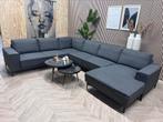 ZGAN Moderne Royale Hoekbank - Antraciet - 345cm, Ophalen, -, Hoekbank, 300 cm of meer