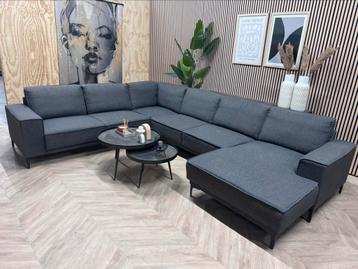 ZGAN Moderne Royale Hoekbank - Antraciet - 345cm beschikbaar voor biedingen