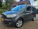 Ford Transit Courier 100pk Benzine met Airco PDC Zijdeur LMV, Voorwielaandrijving, Gebruikt, Euro 6, Handgeschakeld