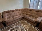 Hoekbank - Zo goed als nieuw, Huis en Inrichting, Banken | Complete zithoeken, Ophalen of Verzenden, Zo goed als nieuw, Stof