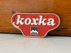 Koxka frigo koel apparatuur reclame type plaatje schildje, Verzamelen, Merken en Reclamevoorwerpen, Ophalen of Verzenden, Gebruikt