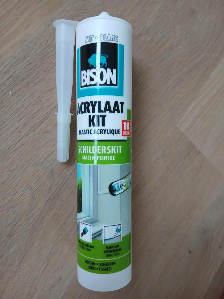 Bison Schilderskit Acrylaat - Nieuw!, Doe-het-zelf en Verbouw, Isolatie en Afdichting, Ophalen