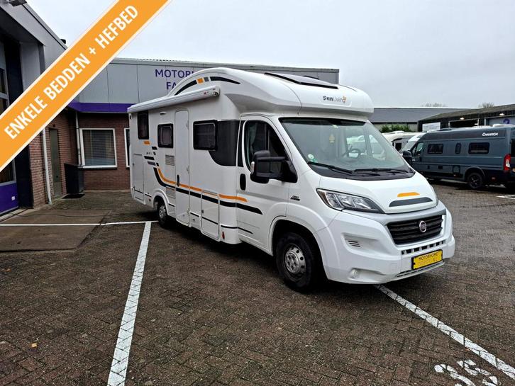 Sun Living Lido 45 M-SL | Euro 5 | Origineel NL met NAP |, Caravans en Kamperen, Campers, tot en met 4, Half-integraal, Sun Living