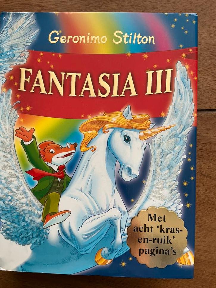 Geronimo Stilton - Fantasia III, Boeken, Kinderboeken | Jeugd | onder 10 jaar, Zo goed als nieuw, Fictie algemeen, Ophalen of Verzenden