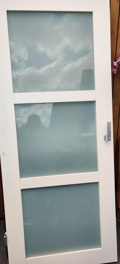 mooi kamer tussendeur., Doe-het-zelf en Verbouw, Deuren en Horren, Gebruikt, Binnendeur, 80 tot 100 cm, Schuifdeur, Ophalen of Verzenden