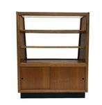 Antieke Winkel Vitrine Toonbank Met Schuifdeuren, Jaren 50, Huis en Inrichting, Kasten | Vitrinekasten, Ophalen, Eikenhout, Vitrine