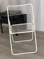 stoel, Huis en Inrichting, Stoelen, Ophalen, Gebruikt, Wit, Metaal