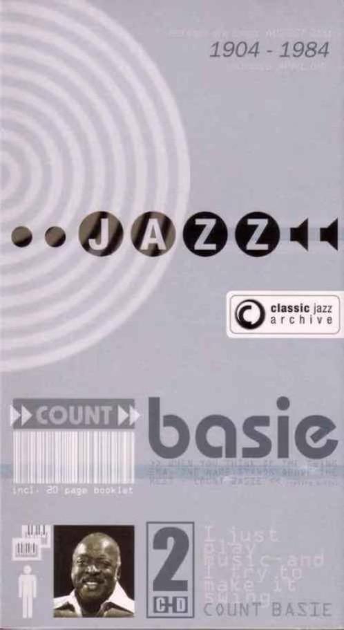 2-Cd Count Basie - One O'Clock Jump / Rhythm Man Longbook $, Cd's en Dvd's, Cd's | Jazz en Blues, Nieuw in verpakking, Jazz, 1940 tot 1960