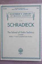 The School of Violin Technics Complete - Henry Schradieck, Verzenden, Klassiek, Les of Cursus, Nieuw