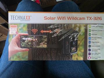 te koop  Technaxx Solar Wifi Wildcam TX-326 nieuw in doos beschikbaar voor biedingen