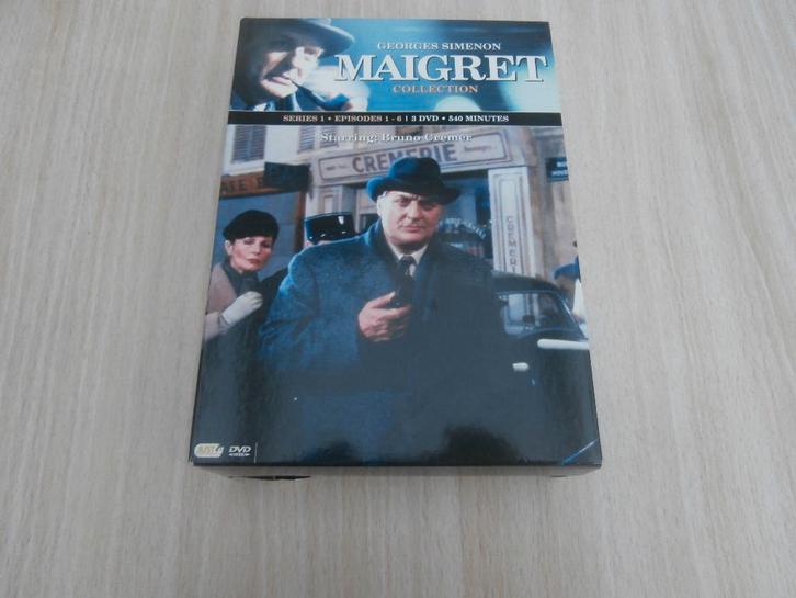 diverse dvd’s 2 franstalig -maigret-georges simenon, Cd's en Dvd's, Dvd's | Tv en Series, Gebruikt, Overige genres, Alle leeftijden
