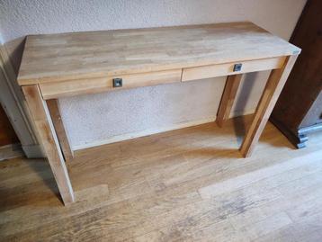 Eiken Sidetable - Jan des Bouvrie beschikbaar voor biedingen
