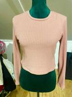 Zalm roze crop top M dames lange mouw, Kleding | Dames, Tops, Primark, Gedragen, Maat 38/40 (M), Ophalen of Verzenden