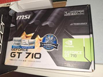 Msi gtx 710 kaart NIEUW in doos beschikbaar voor biedingen