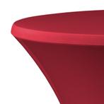 Statafelhoes samba rond met topcover bordeaux, Info@edvonline.nl, Rond, Nieuw, Ophalen of Verzenden