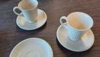 Wedgwood edme Kop en schotels laatste 2 kop en 4 schotels, Ophalen