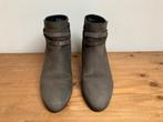 Nubuck leren dames laarsjes Gabor maat 6 taupe, Overige kleuren, Lage of Enkellaarzen, Gabor, Ophalen of Verzenden