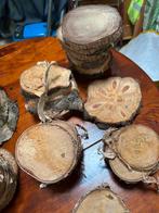 Mooie klein Ronde houten schijven van boomstam, Ophalen of Verzenden, Materiaal