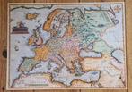 Repro oude landkaart Europa. 50 x 37 cm, Boeken, Atlassen en Landkaarten, Gelezen, Landkaart, 1800 tot 2000, Europa Overig