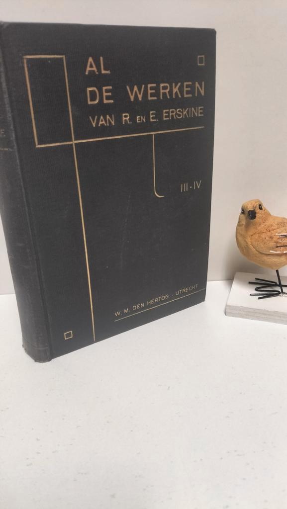 Erskine, R. en E. : Al de werken v R. en E. Erskine dl 3-4, Boeken, Godsdienst en Theologie, Gelezen, Christendom | Protestants