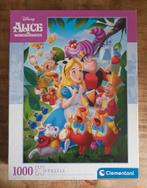Disney puzzel Alice in Wonderland, 1000 stukjes Clementoni., Ophalen of Verzenden, 500 t/m 1500 stukjes, Zo goed als nieuw, Legpuzzel