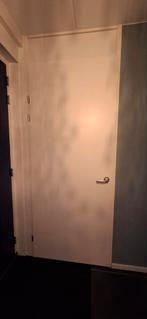 Opdekdeur 93x231,5 incl. deurklink. 4 stuks., Doe-het-zelf en Verbouw, Deuren en Horren, Ophalen, Binnendeur, 215 cm of meer