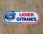 Sticker Ligier Gitanes Formule 1 (2 auto's), Verzamelen, Ophalen of Verzenden, Zo goed als nieuw, Auto of Motor