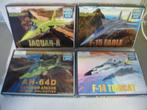 Hobby Model Kits F15 Eagle,  AH 64D,  F 14 Tomcat, Jaguar A, Hobby en Vrije tijd, Overige merken, Nieuw, Ophalen of Verzenden