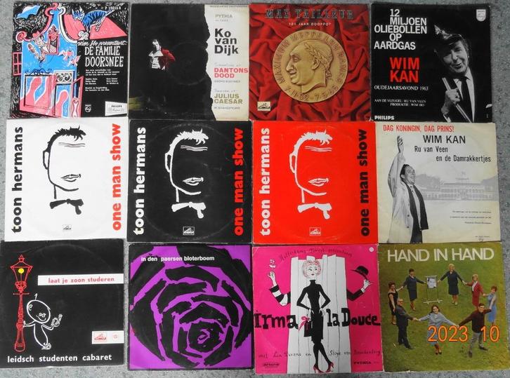 10 inch (25cm) LP’s met cabaret en ander Nederlandstalig, Cd's en Dvd's, Vinyl | Nederlandstalig, Gebruikt, Overige genres, 10 inch