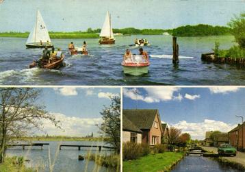Vinkeveen - 3 afb dorp plassen - 1978 gelopen beschikbaar voor biedingen