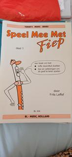 Speel Mee Met Fiep - Dwarsfluit Duetten, Ophalen of Verzenden, Gelezen, Instrument, Frits Leffef