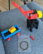 Lego 132-2 Port Crane and Flat Waggon, Ophalen of Verzenden, Gebruikt, Complete set, Lego