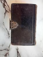 Antieke bijbel met zilveren slot, Antiek en Kunst, Ophalen of Verzenden