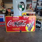 Coca-cola emaille reclamebord '51, Ophalen, Gebruikt, Reclamebord