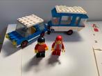 Vintage Lego 6694 - Car with Camper - 1984, Ophalen of Verzenden, Gebruikt, Complete set, Lego